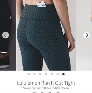 Lululemon Run it Out Tight